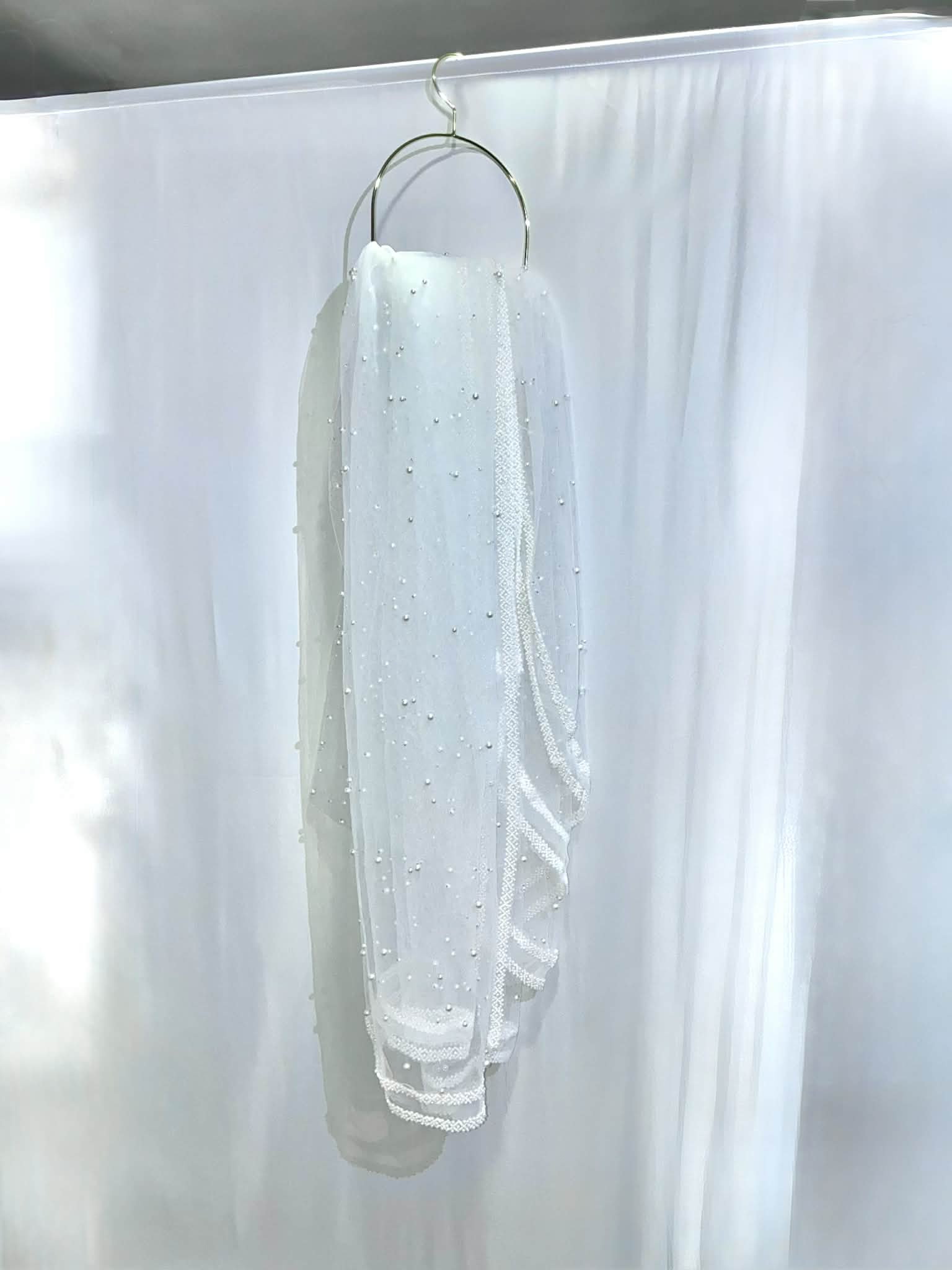 VOILE PERLÉ DÉLICAT
